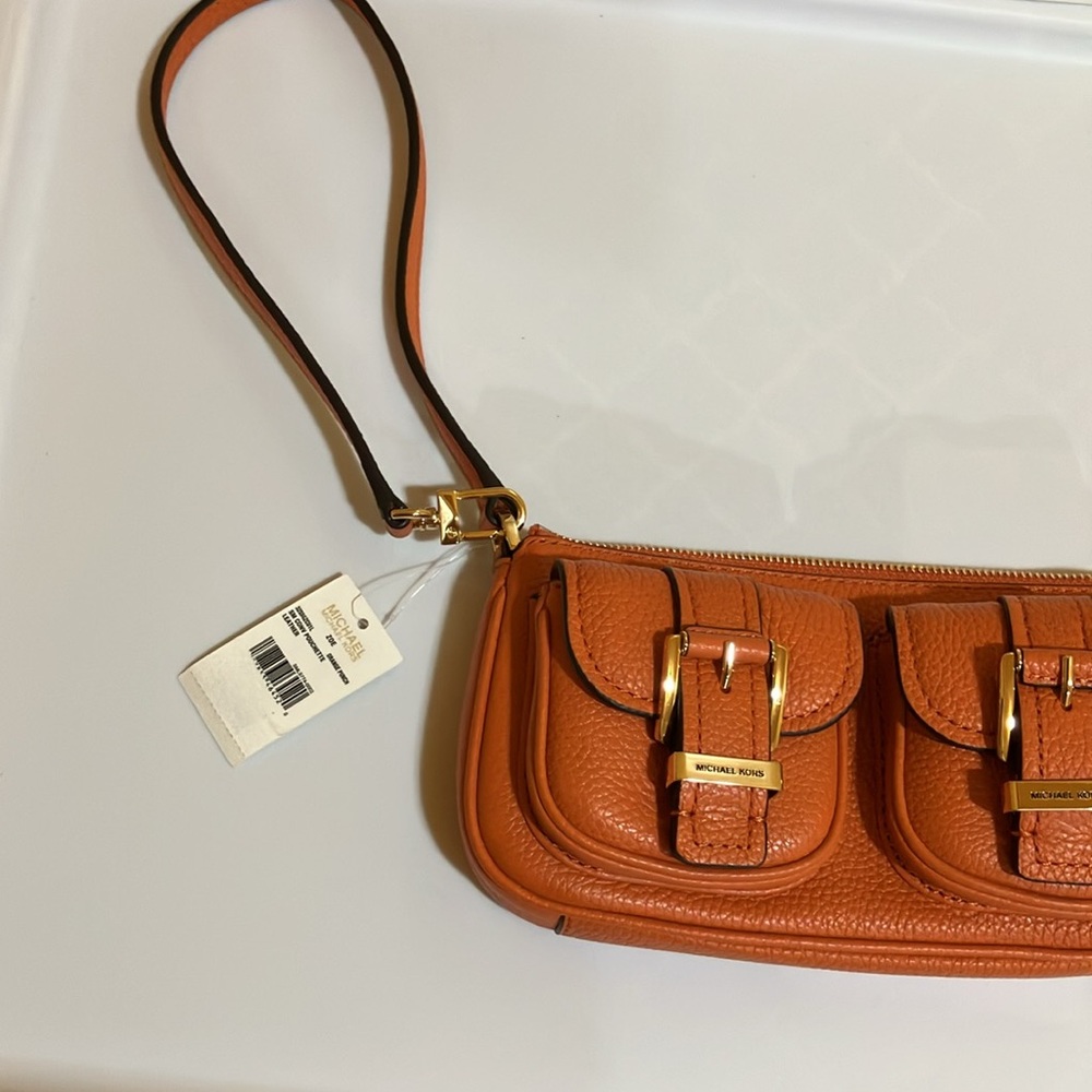 Michael Kors ZOE orange punch Pochette - Picture 13 of 13